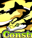 custom vector snake illustration logo design