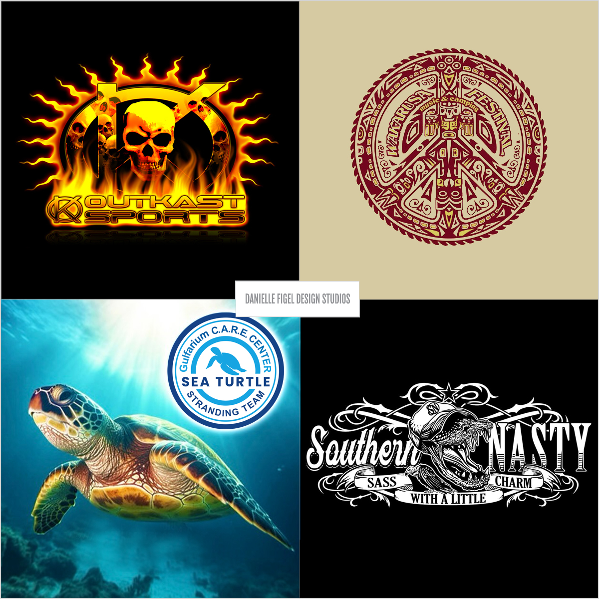 southern logo design gator logo design vintage logo design southern rock logo design clothing logo design underwater logo design tribal logo design Danielle Figel Design Studios logo design bar logo design beer logo design calm logo design mediatation logo design inner peace logo design boston blades logo design hockey logo design real estate logo design ridge logo design badge logo design clever logo design skull logo design peace logo design fire logo design sea turtle logo design terrapin logo design 