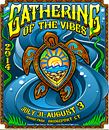 Gathering of the Vibes Poster Design 2014 Poster Artwork Danielle Figel