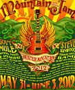 Mountain Jam 2012 Lenticular 3D animated Poster Design poster Art by danielle Figel Design Studios