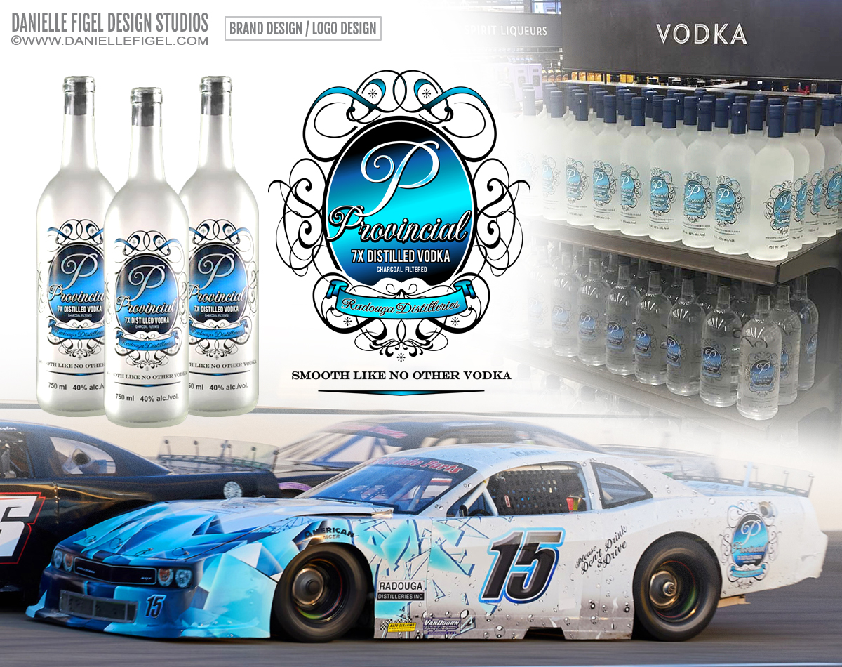 vodka brand design distillery logo design vodka logo design vodka branding vodka brand design liquor logo design ideas brand design bottle design alcohol logo design alcohol bottle label design Danielle Figel Design Studios NJ graphic designer