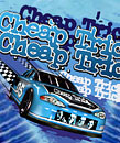Cheap Trick NASCAR t-shirt design art